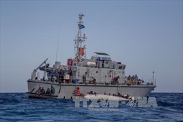 Libya giải cứu 441 người di cư gặp nạn trên biển 